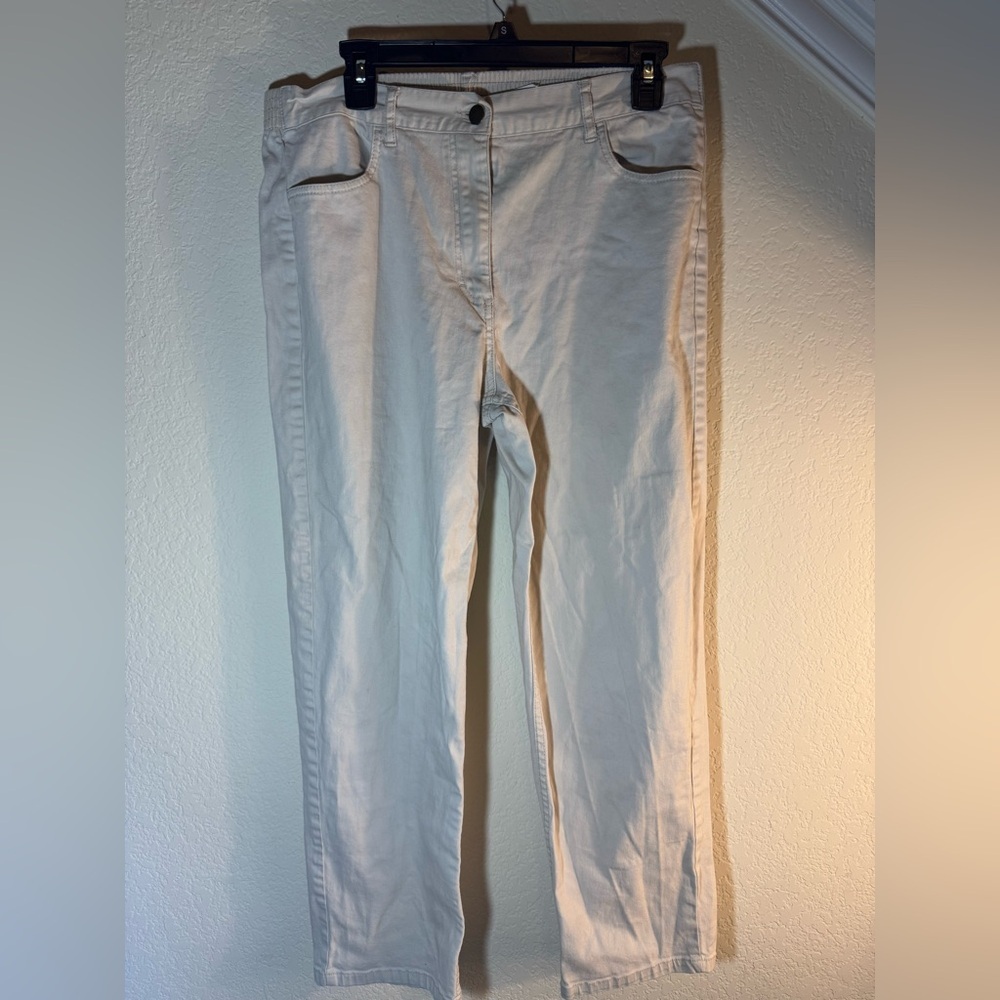 Blair Women's Tan Straight Leg Jeans